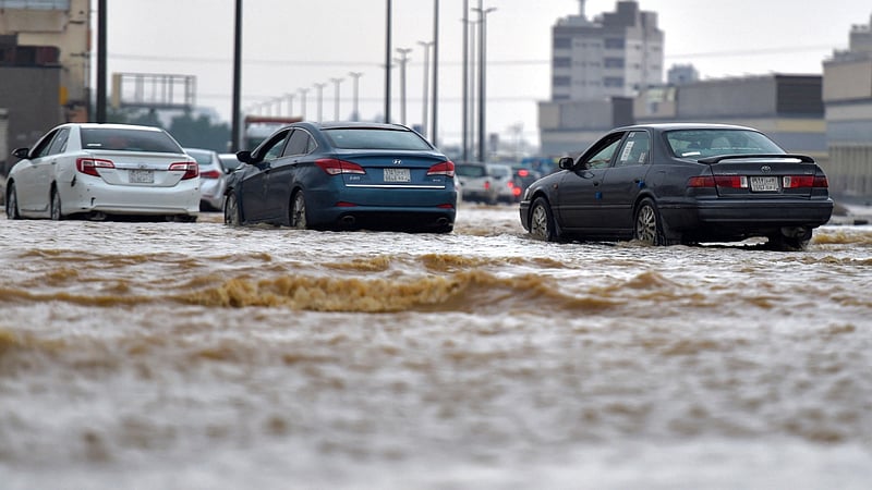 In pics | Heavy rains, flash floods lash parts of Saudi Arabia