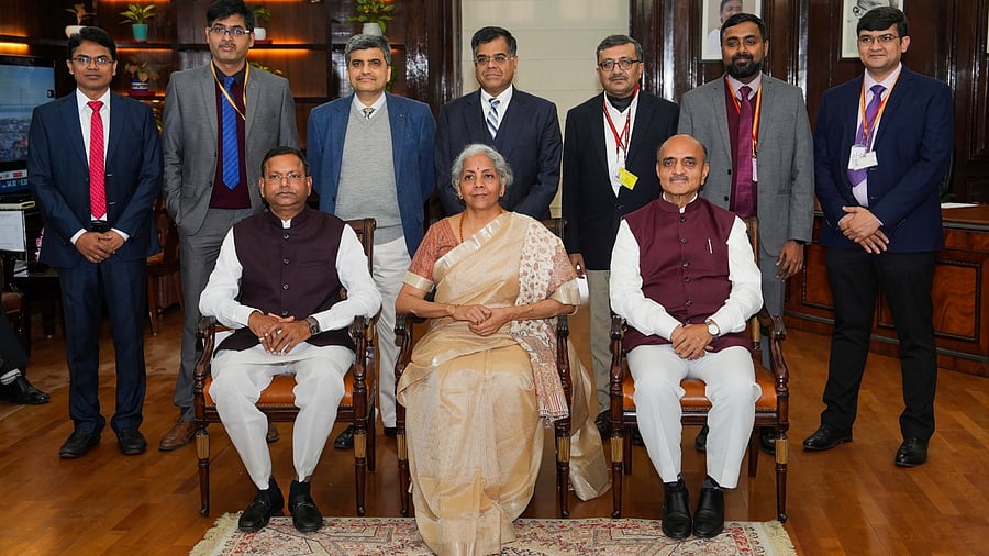 Union Budget 2023: Meet FM Sitharaman's core team Credit: PTI Photo