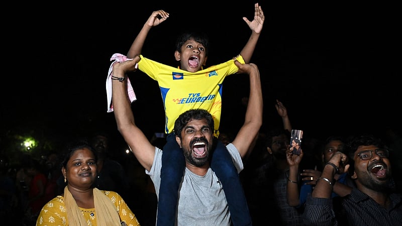 In Pics | Celebrations across country after CSK's historic IPL win
