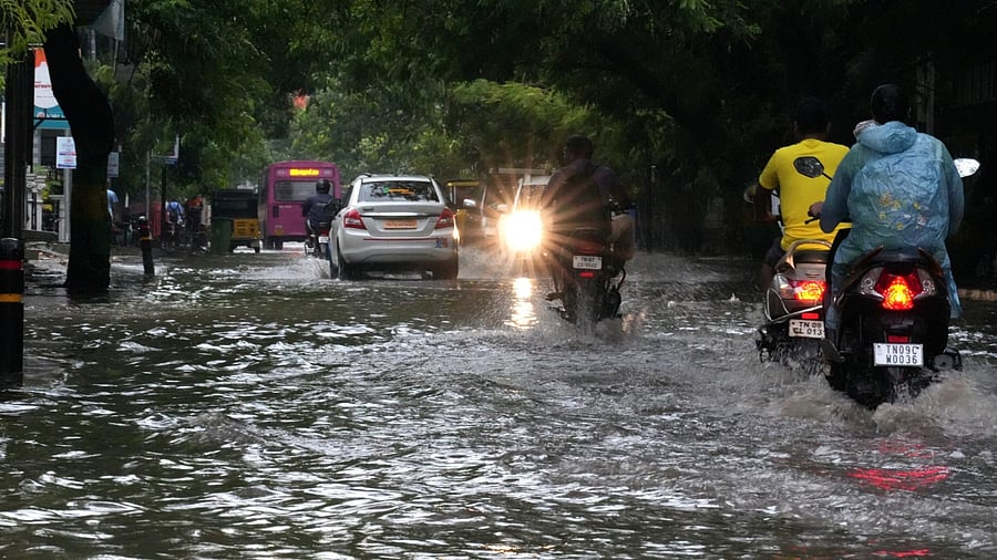 In Pics | Heavy rains lash Chennai, disrupt normal life