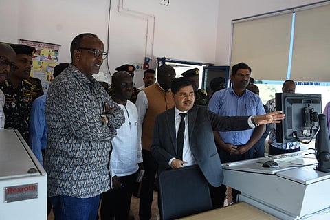 Kenyan Defence Minister visits Goa Shipyard Ltd 