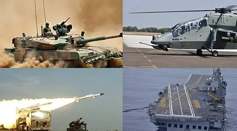 Alt="Defence Ministry capital outlay defence modernisation"