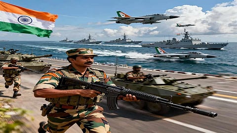 Alt="India’s Tri-Services to launch major military drill 'Poorvi Prachand Prahar' in Arunachal Pradesh"