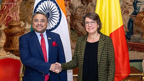 Alt="India and Belgium Reaffirm Strong Bilateral Partnership at Third Foreign Office Consultations in Brussels"