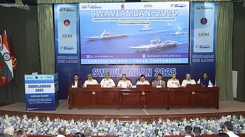 Alt="Swavlamban 2025 to Showcase Cutting-Edge Naval Technologies at Manekshaw Centre"