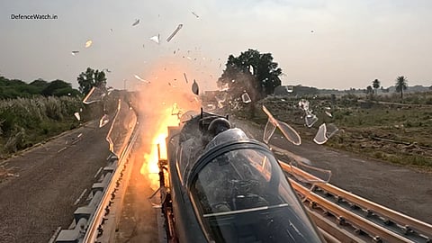 Alt="DRDO Achieves Breakthrough in Fighter Jet Escape System Test"