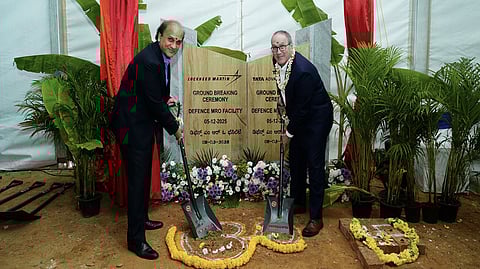 Alt="Tata Advanced Systems, Lockheed Martin break ground for C-130J MRO facility"