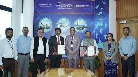 Alt="Defence PSU BEL and Astra Microwave signed MoU to enhance indigenous capabilities"