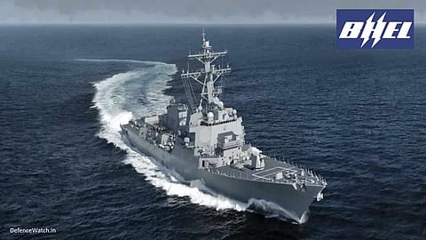 Alt="BHEL DRDO lab Naval Infrared Suppression System"