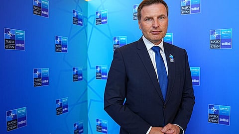 Alt="Former Minister of defence of Estonia: Hanno Pevkur"