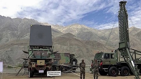 Alt="SWATHI: Weapon locating radar"