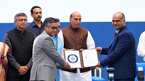 Alt="JCBL Group receives DRDO ToT for Indigenous 20T Heavy Drop System"