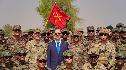 Alt="US Ambassador to India Sergio Gor at Yudh Abhyas 2026"
