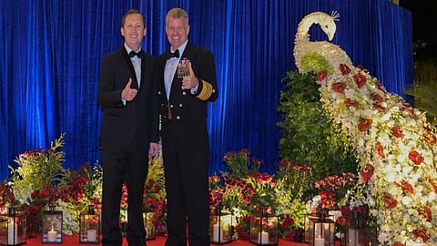 Alt="US Ambassador Sergio Gor hosts US Chief of Pacific Command Admiral Paparo"