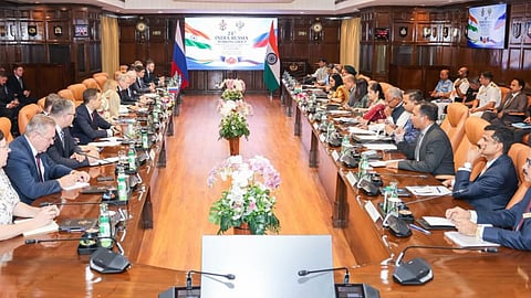 Alt="India and Russia hold the 24th Working Group meeting of the India-Russia Inter-Governmental Commission on Military Technical Cooperation and Defence Industry in New Delhi"