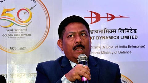 Alt="Former BDL CMD Siddharth Mishra"