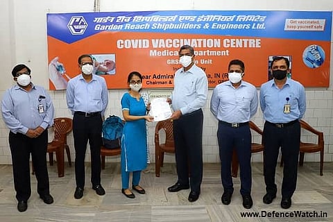 COVID-19: GRSE first Defence PSU to set up a dedicated vaccination centre