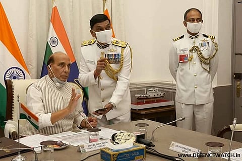 Indian Coast Guard Ship Sachet and two interceptor boats commissioned