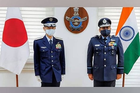 IAF chief holds talks with Japanese Air Force Chief on bilateral cooperation