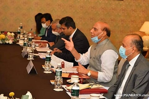 Here is what Rajnath Singh said to Chinese Defence Minister