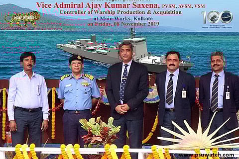 GRSE starts construction of Large Survey Vessels for Navy