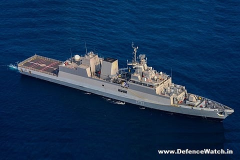GRSE delivers 4th Anti-Submarine Warfare Corvette Yard 3020, INS Kavaratti