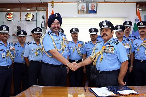 RKS Bhadauria takes over as 26th Chief of Air Staff of India