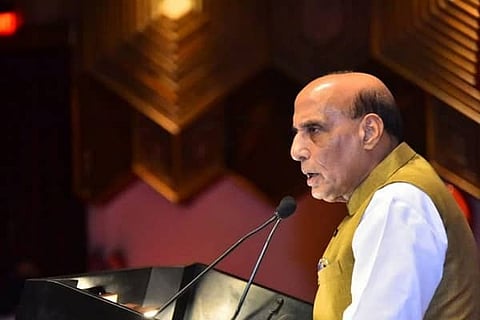 Emotional Rajnath Singh stops speech in rally (File Photo)