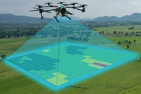 MoD's Centre of Excellence standardizes Drone images for land Survey