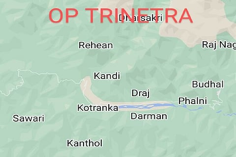 Five Army soldiers killed in Operation Trinetra in J&K (Image: Northern Command/Twitter)