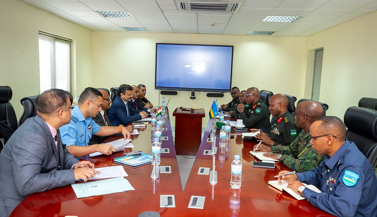 Maiden meeting of India-Rwanda JDCC held at Kigali