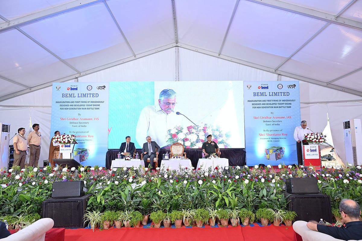 BEML conducts maiden test-firing of first indigenously-made 1500 HP ...