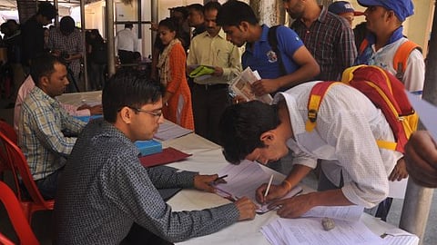 Clip from Dehradun's Rojgar Mela 2017