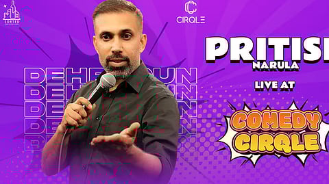Attend standup comedian Pritish Narula's show in Dehradun this June