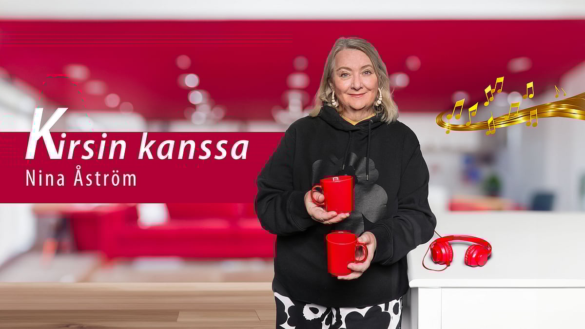 Kirsin kanssa -podcastissa vieraana Nina Åström.
