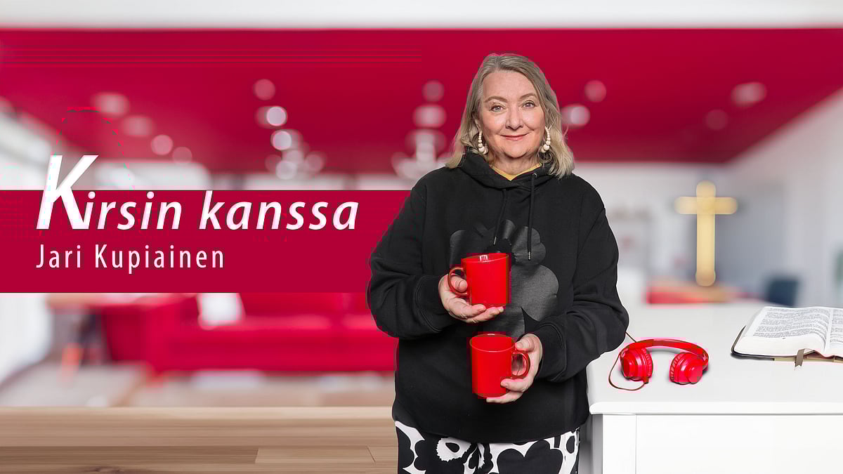 Kirsin kanssa -podcastissa vieraana Kirkkopalveluiden kehittämispäällikkö Jari Kupiainen.