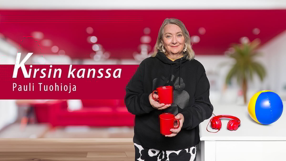 Kirsin kanssa -podcastissa vieraana Pauli Tuohioja.