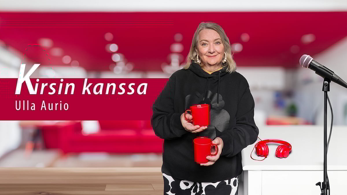 Kirsin kanssa -podcastissa vieraana Ulla Aurio.