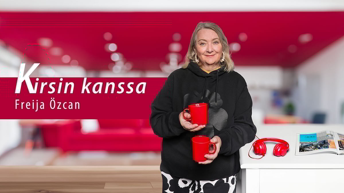 Kirsin kanssa -podcastissa vieraana päätoimittaja Freija Özcan.