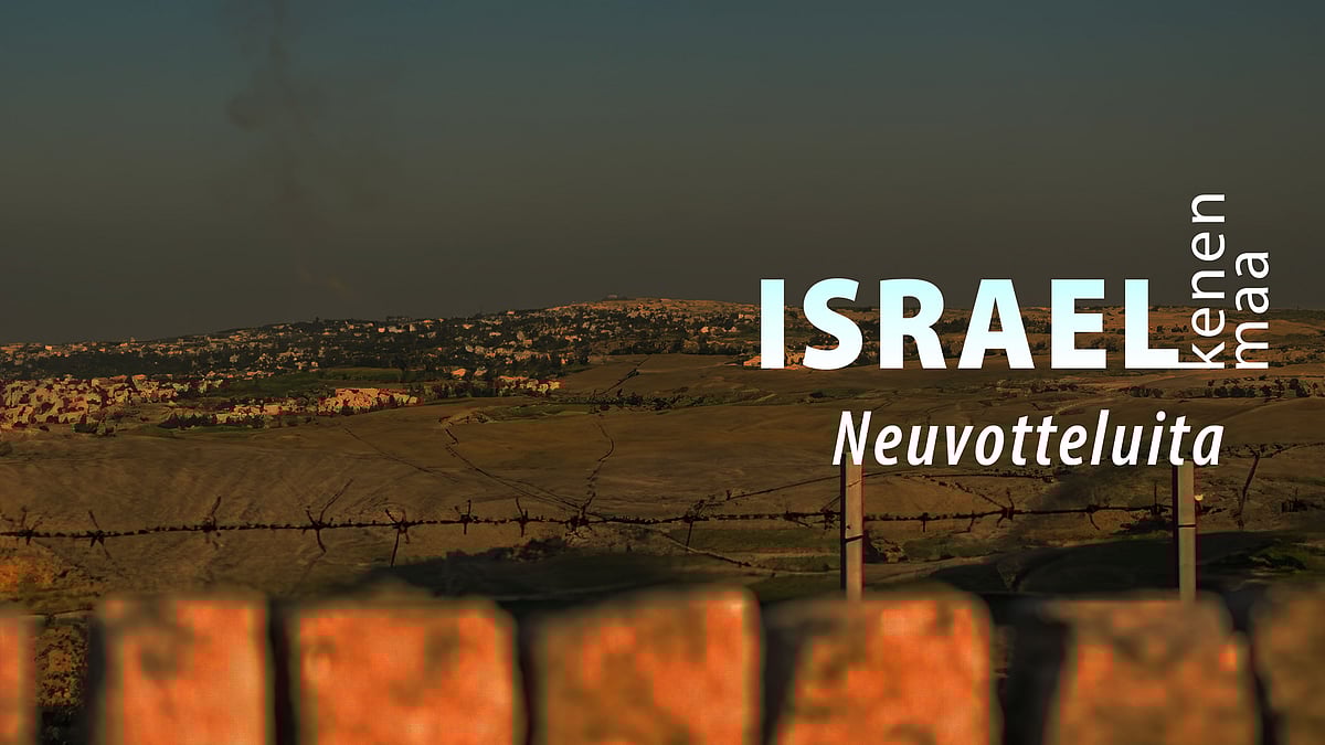 Israel – kenen maa -podcastissa aiheena neuvotteluita.