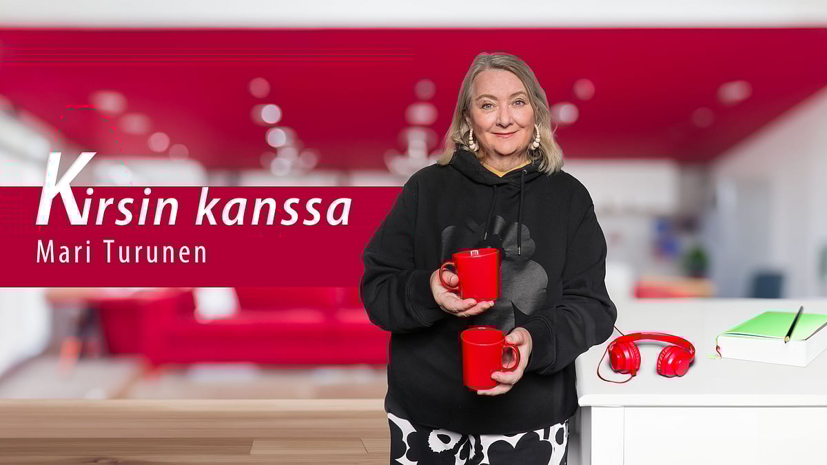 Kirsin kanssa -podcastissa vieraana Mari Turunen.