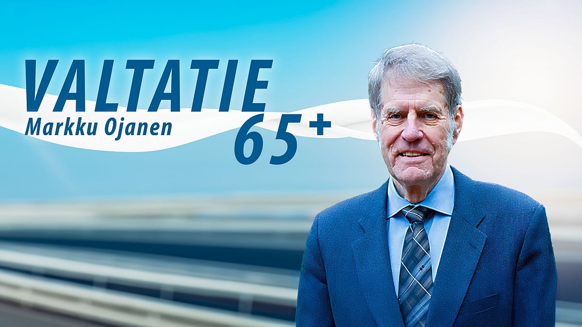 Valtatie 65+ -podcastissa vieraana Markku Ojanen.