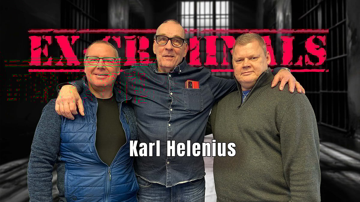 Ex-Criminals -podcastissa vieraana Karl Helenius.