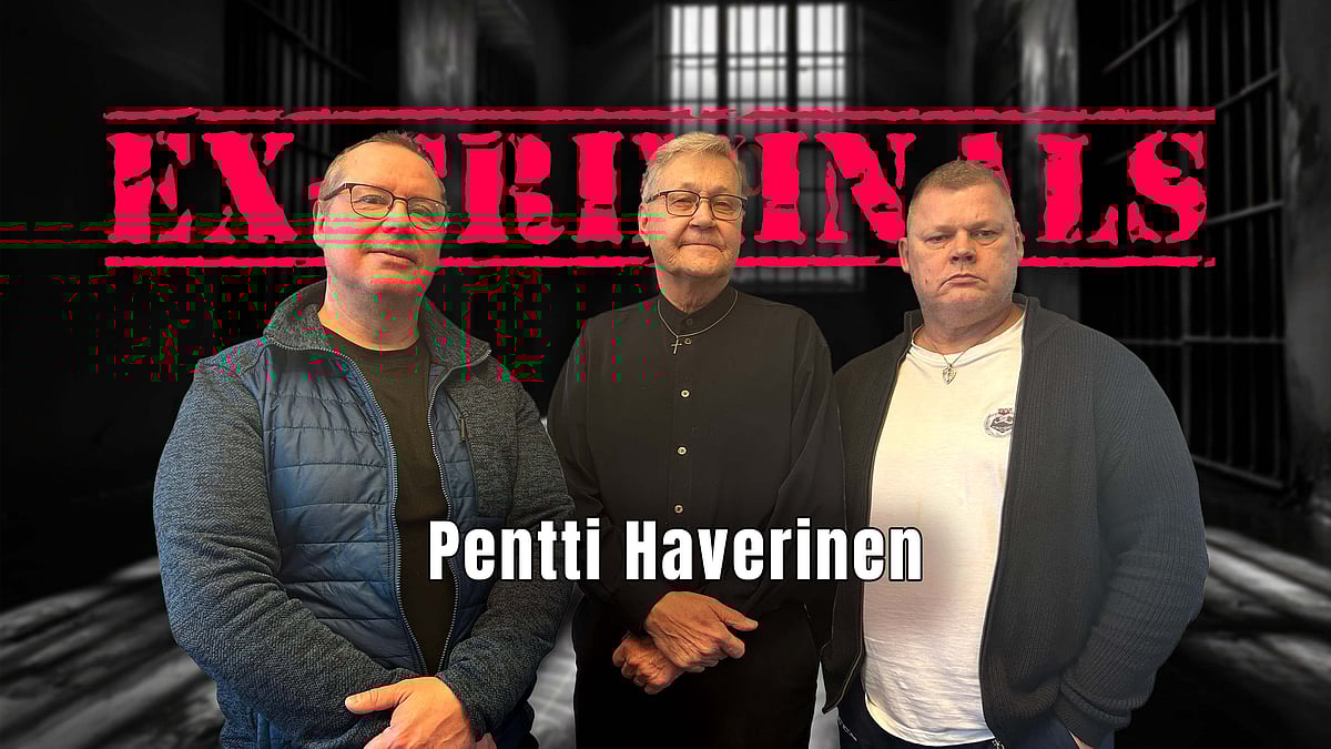 Ex-Criminals -podcastissa vieraana Pentti Haverinen.