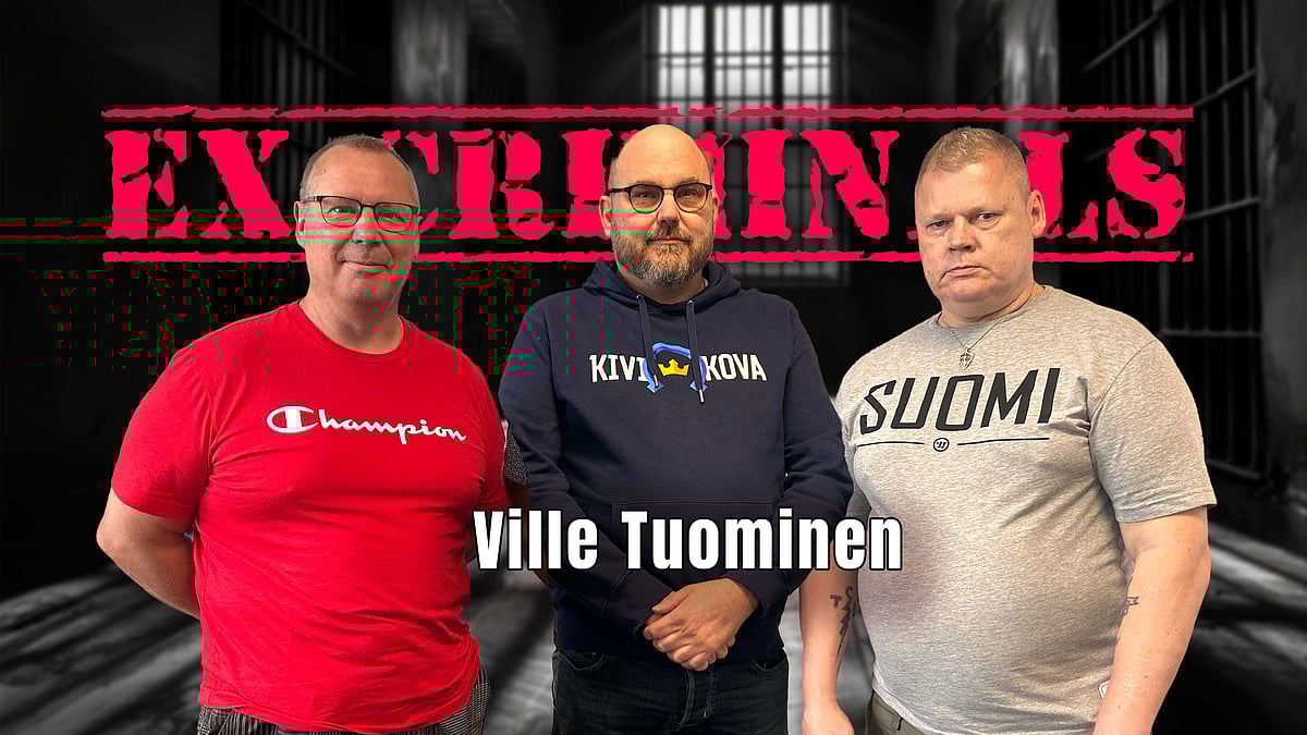 Ex-Criminals -podcastissa vieraana Ville Tuominen.