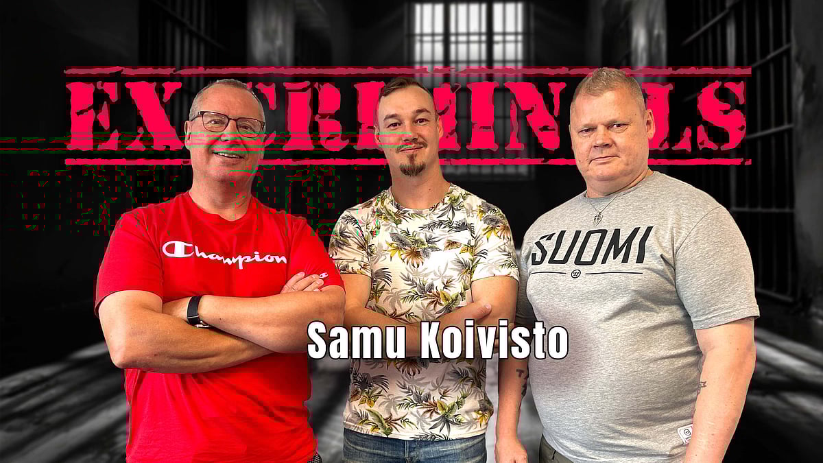 Ex-Criminals -podcastissa vieraana Samu Koivisto.
