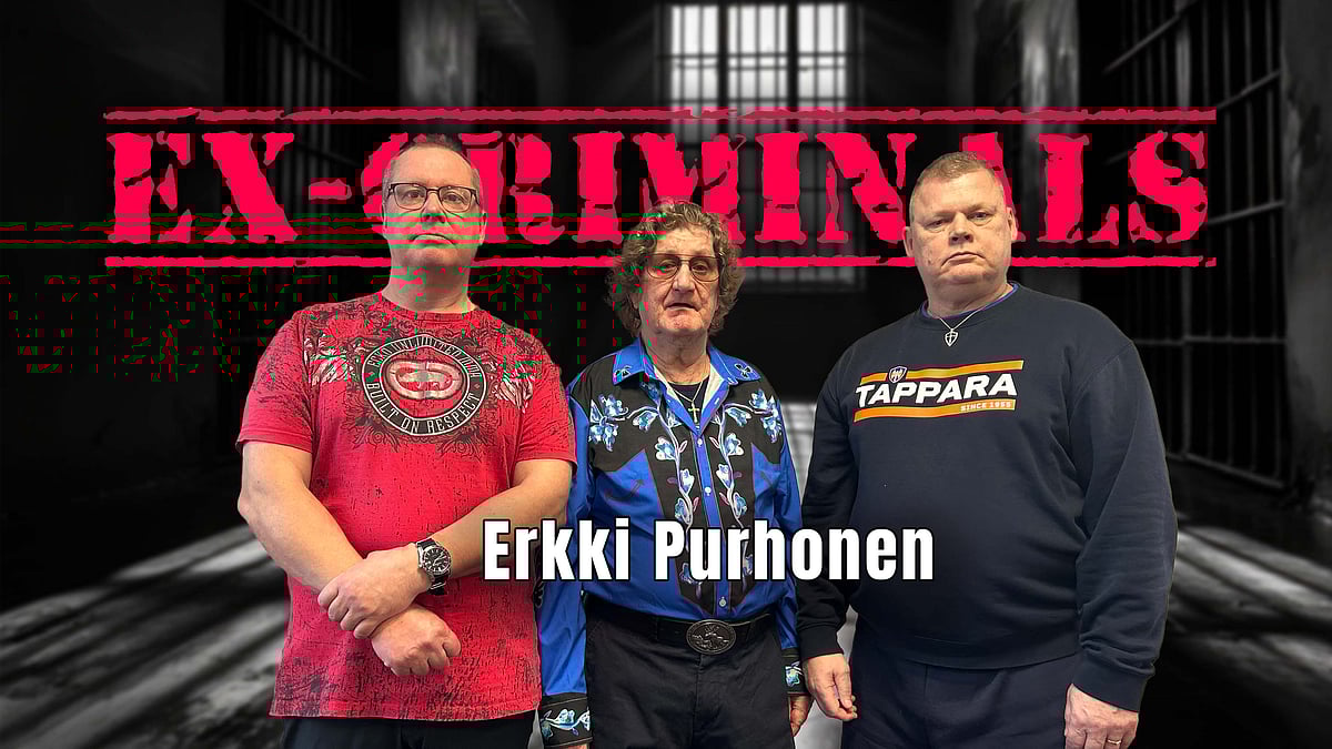 Ex-Criminals -podcastissa vieraana Erkki Purhonen.