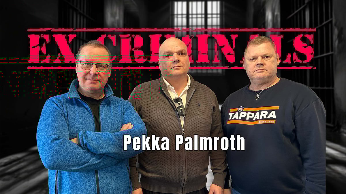 Ex-Criminals -podcastissa vieraana Pekka Palmroth.