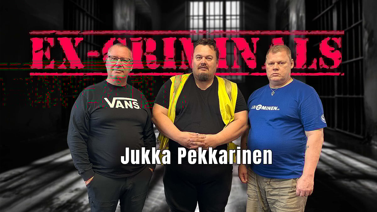 Ex-Criminals -podcastissa vieraana Jukka Pekkarinen.