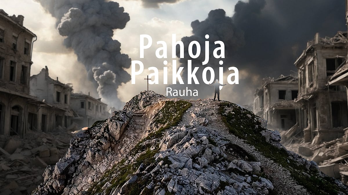 Pahoja paikkoja -videosarjan jakson 5 aiheena rauha.